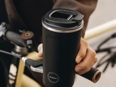 AYA&IDA matte black termokop 500ml